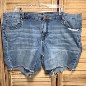 Maurices Plus Size Women's Jean Denim Shorts 24W